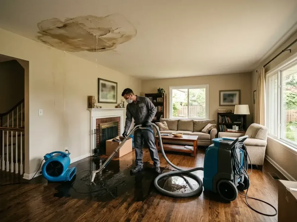 attic-pipe-burst-ceiling-drip-008 — frequently asked questions, Water Damage Restoration & Carpet Care in Riverside, CT